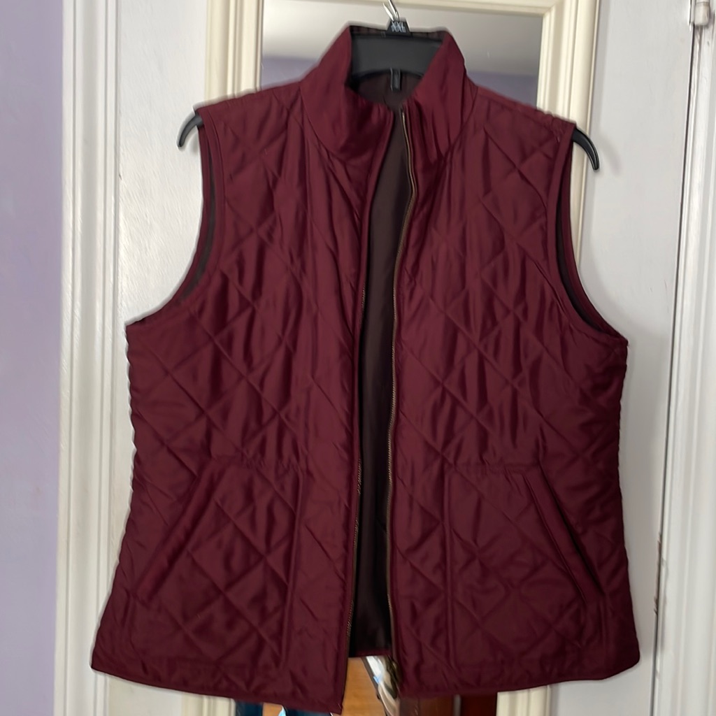 Chaps Vest Euc